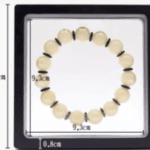 Floating Frame And Circular Base 3D Display Jewelry Case Box Suspension Storage PE Film Organizer